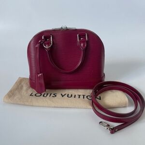 LOUIS VUITTON | ALMA BB EPI | FUCHSIA